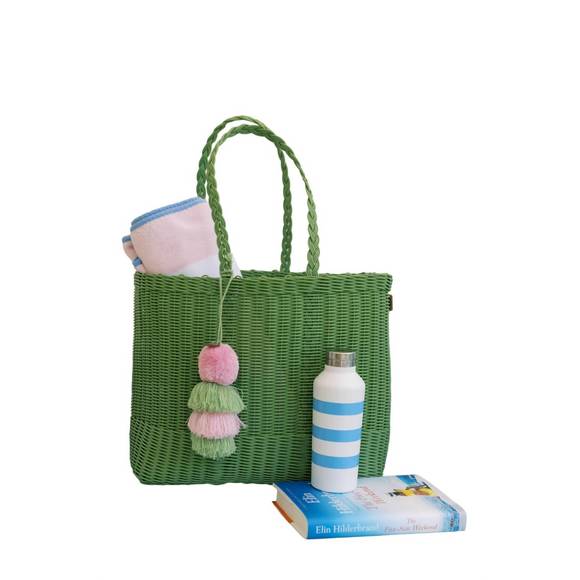 NEW SQUEEZE DE CITRON women´s medium tote bag in sea...